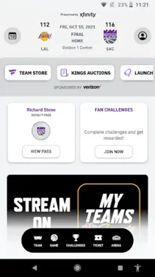 SacramentoKings+Golden1Center android App screenshot 3